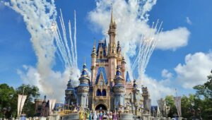 Viral Video Caught Magic Kingdom Parkgoers Wandering Around Disney World In Flooded Streets, And Wow