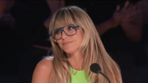 Check Out Heidi Klum Looking Glam In Her Glasses As She Explains Her Iconic AGT ‘Hand Binoculars’