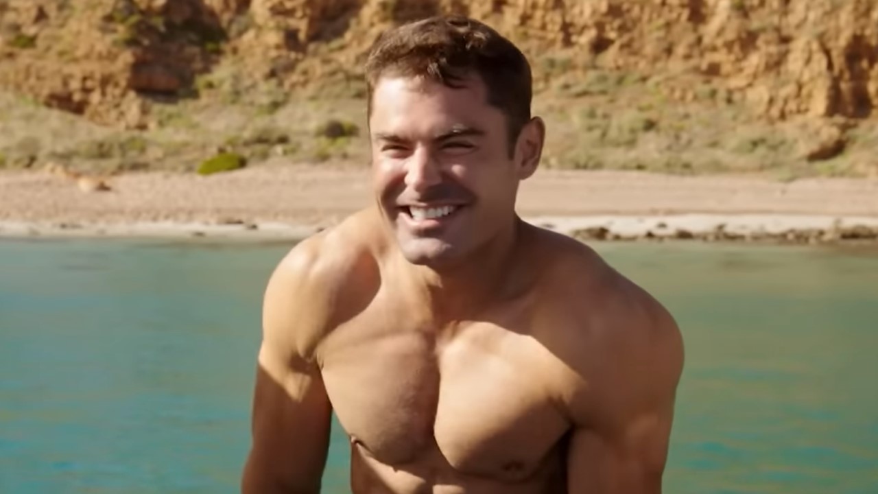 Just A Shirtless Zac Efron And His Equally Shirtless Brother Enjoying A Day On The Water