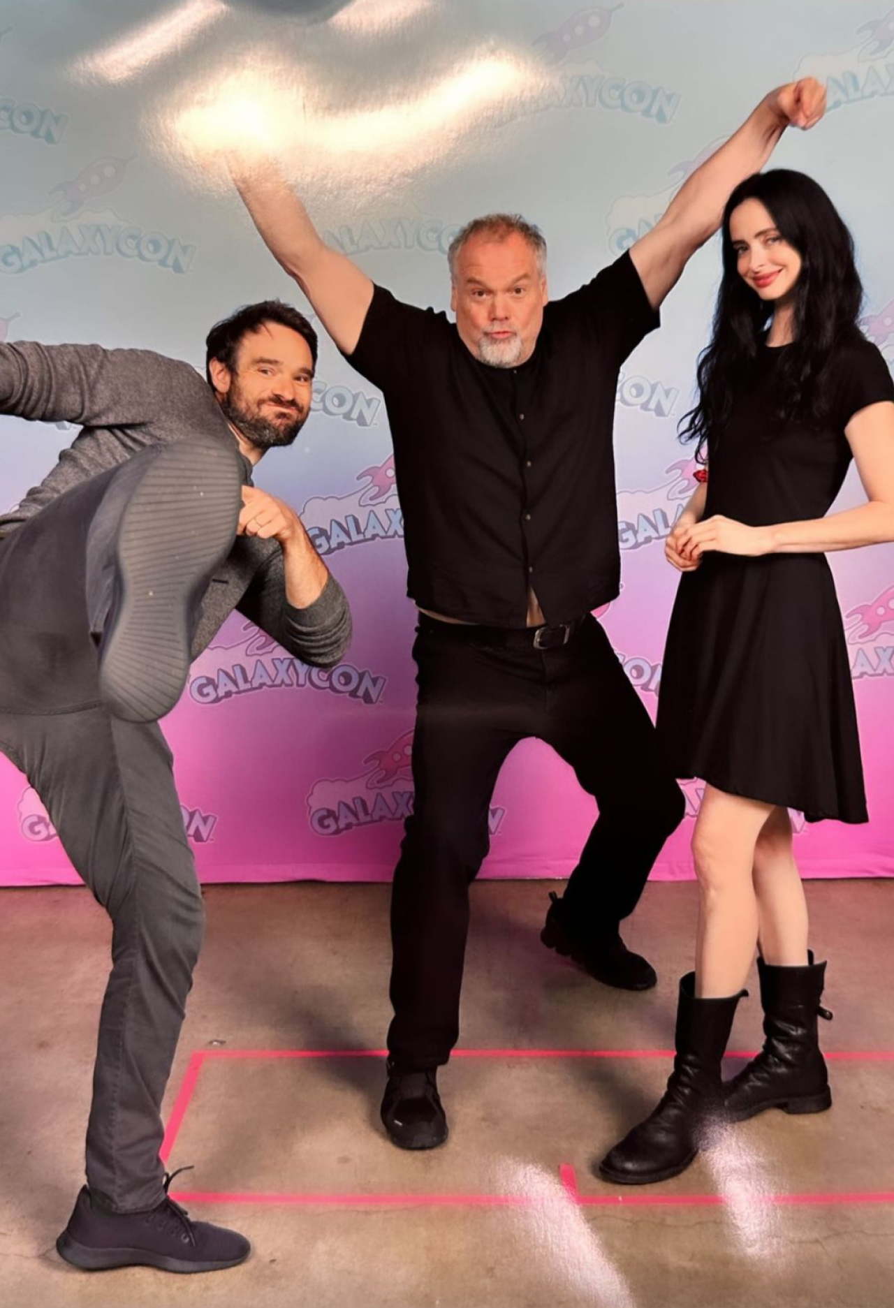 Marvel Alums Krysten Ritter, Charlie Cox And Vincent D'Onofrio Reunited, And Now I Really Need Jessica Jones In The MCU