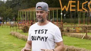 After Josh Duhamel Went Rogue For His Buddy Games Belly Flop, The Host Shared What Viewers Didn’t See From The Mud Pit