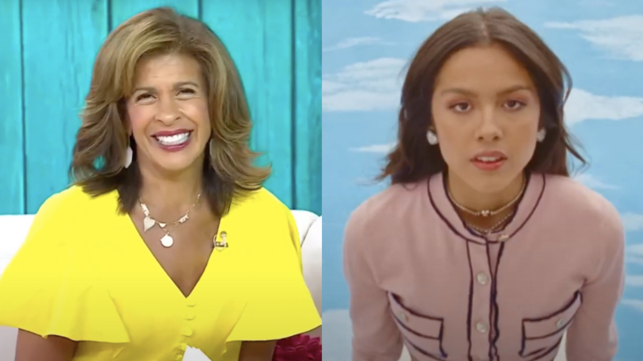 Hoda Kotb Took Friendship Bracelet Trading To A New (And Hilarious) Level During Olivia Rodrigo's Today Show Performance