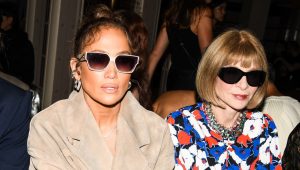 Jennifer Lopez, Icon, Wore A Suede Coat And Knee-High Boots In 93-Degree Weather In New York, Because Fashion