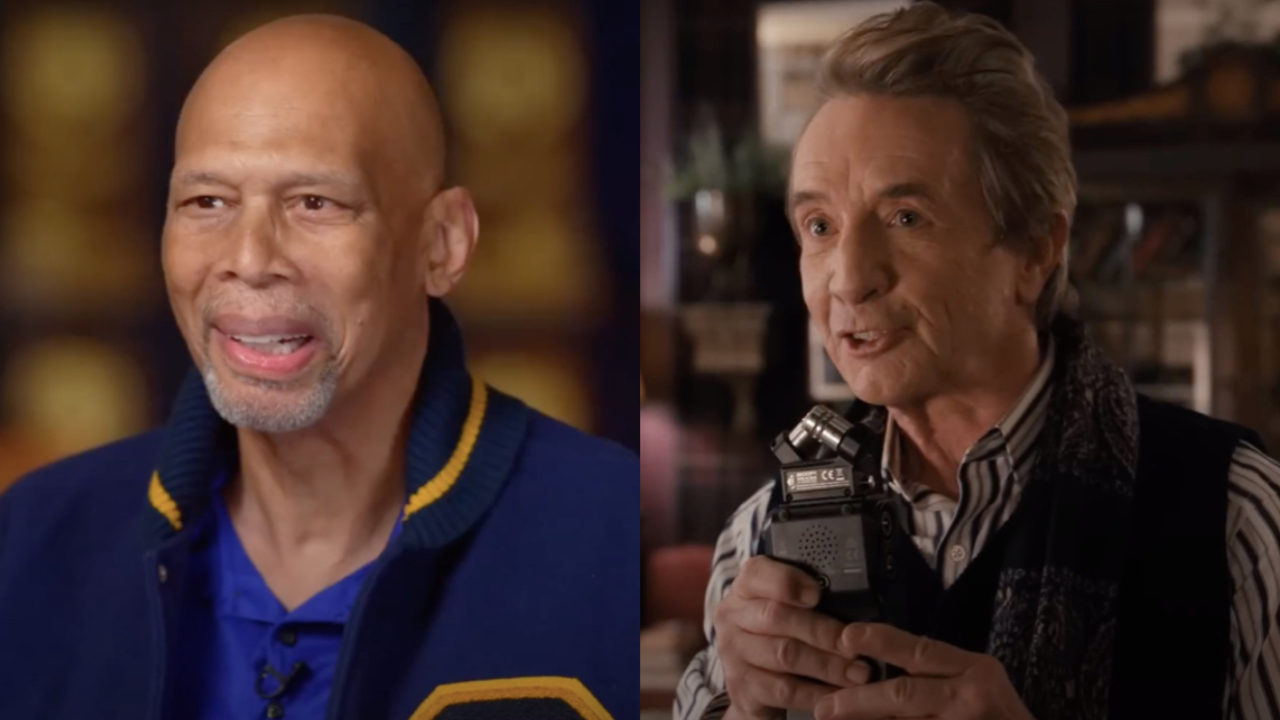 Kareem Abdul-Jabbar Met Martin Short On An Airplane And The Pic Is A+