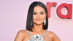 Selena Gomez Stunned With A Unique Purple Flower Dress At Her Benefit, But I Love That Martin Short Showed Up Too