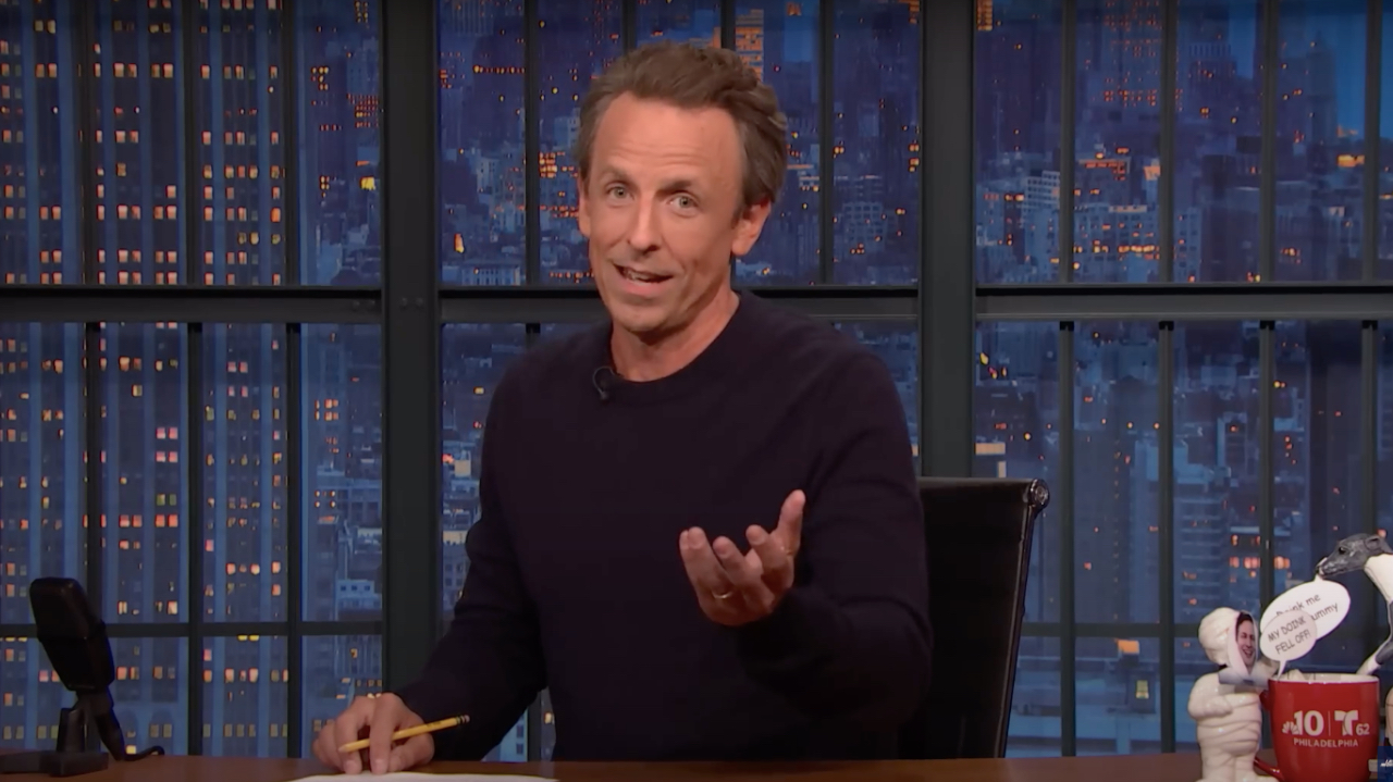 Seth Meyers Marks Return To Late Night With Funny Story About How His Kid Reacted To Dad Being At Home All The Time