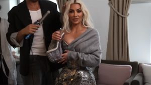 People Are Dragging Kim Kardashian For Her ‘Dumb’ Sweater With Her Sheer Met Gala Dress, But I’m Shocked We Aren’t Talking About Her Shoes