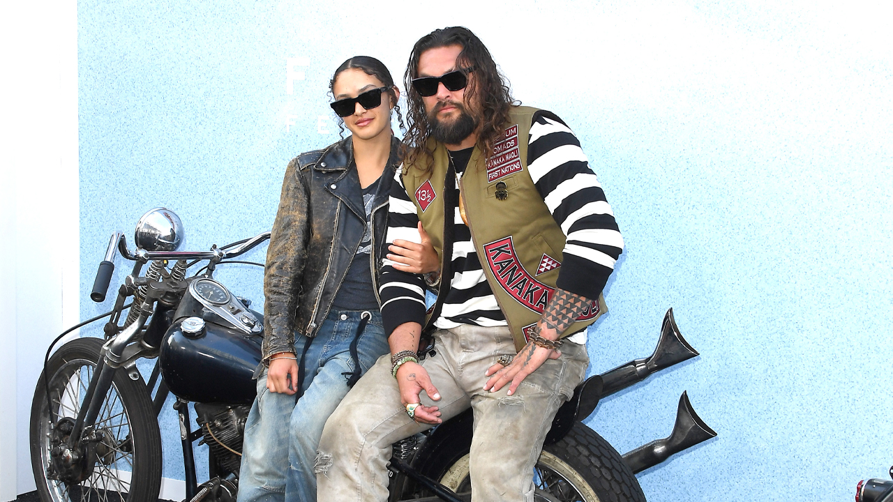 Of Course, Jason Momoa Showed Up To Austin Butler’s Bikeriders Premiere With His Daughter On A Motorcycle. See The Sweet Pics