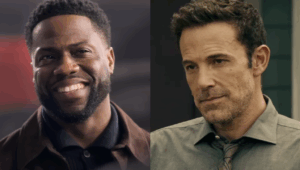 See Kevin Hart Remind Ben Affleck He Got Runner-Up The Year The Batman Star Won Sexiest Man Alive
